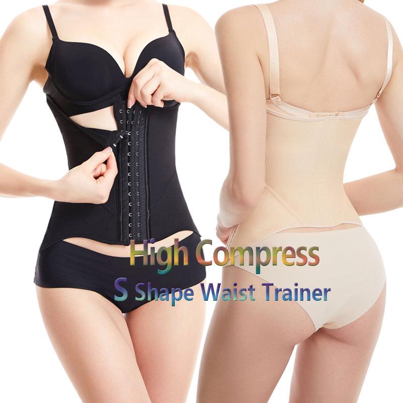 Luxurious Hourglass Waist Cincher: Abdominal Binder with Breast Support, 10 Steel Bones, 4 Rows, 13 Hooks for Postpartum Body Shaping.
