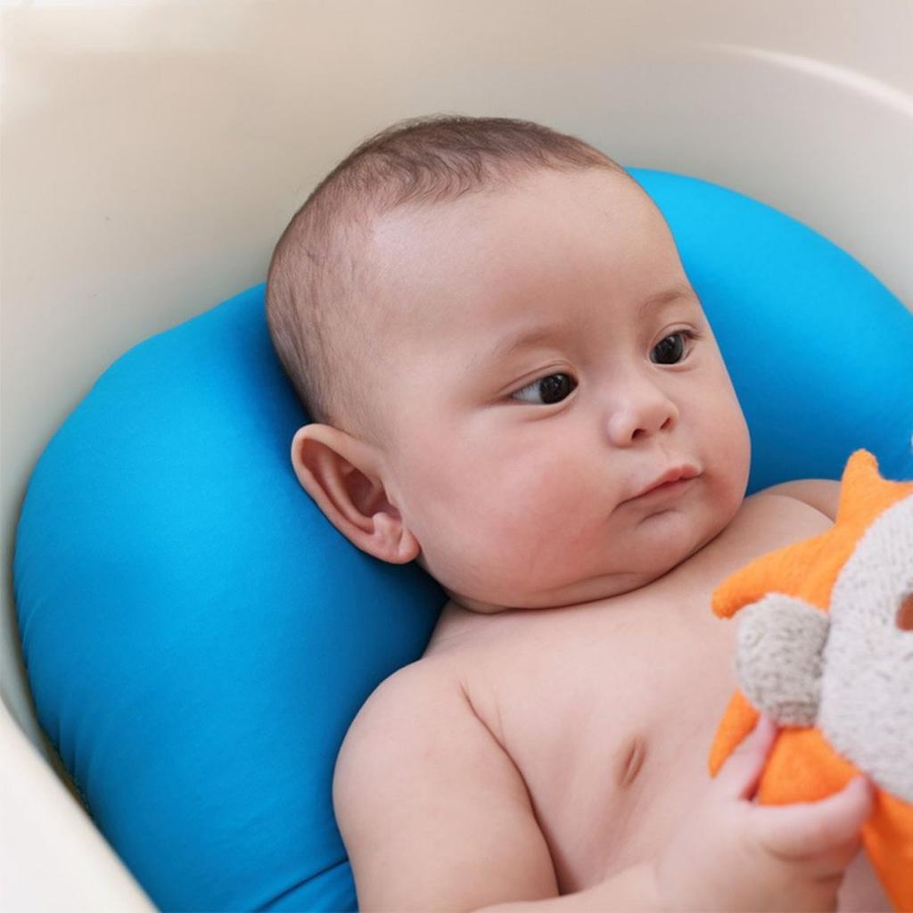 Buy Qin Baby Bath Pillow Pad Air Cushion Floating Soft Seat Antislip