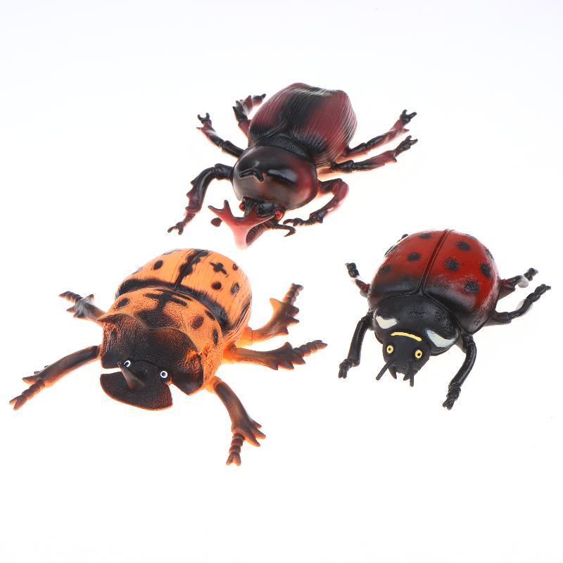 17Cm Realistic Insect Animal Model Toys Ant Spider Scorpion Beetle Dragonfly Simulation Figures For Kid Educational Learning Toy