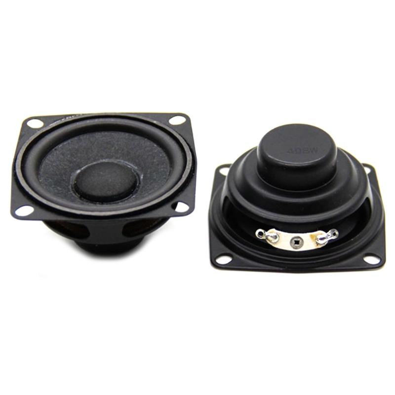 53mm 4Ohm 8W Portable Speaker 2inch 8W Full-Ranges Multimedias Speaker Metal Speaker 53mm Inner Magnetic Speaker 1/2pcs