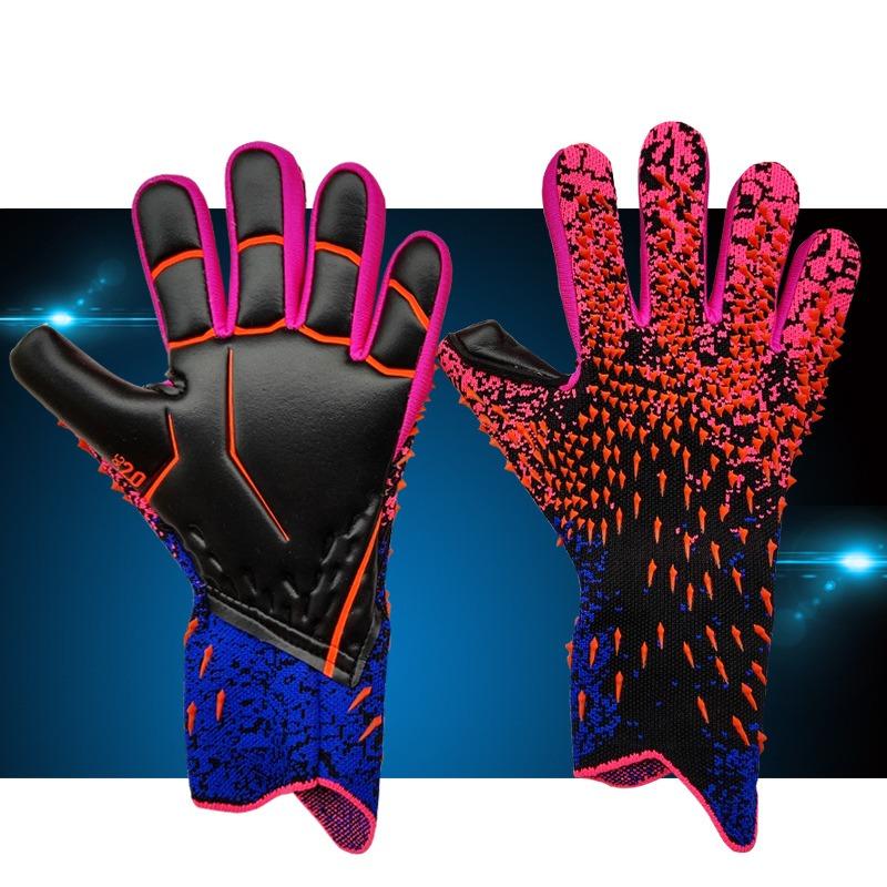 Football Professional Adult and Childrens Latex Finger ProtectionWear-resistant and Thickened Goalkeeper GlovesGoalkeeper Gloves