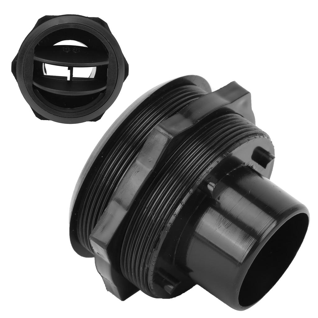82/75/17mm Air Conditioning Outlet Short Type Black Round Universal for RV Electric Car