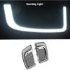 Fairing Lower Grill LED Turn Signal Lights, Tracer LED Running Light/Turn Signal Fairing Lower Grills, Chrome