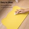 Pet Waterproof Mat Dog Cat Bowl Mat Silicone Non-Slip Pet Feeding Mat Dog Eating Bowl Tray Cushion