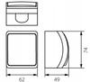 Koala Stair Switch Wall IP44 Black