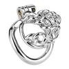 Stainless Steel CB Lock Metal Chastity Lock Male Penis Cage Chastity Gay Sex Toys Cock Ring Urethral Chastity BDSM