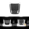 Real Hard Carbon Fiber Steering Wheel Chin Cover For Fiat 500 Abarth -