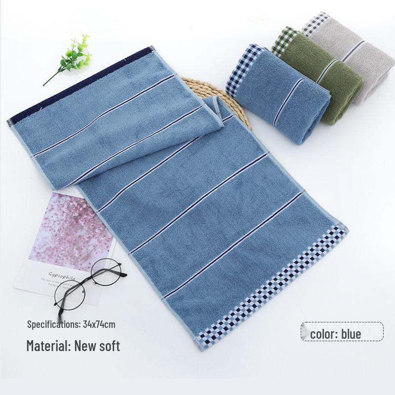 Ribbon Towel: Embroiderable Face Wash Towel for Home Use or Gift
