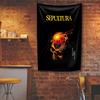 Brazil Death Metal Band Tapestry Sepulturas Rock Music Flag Home Decor Bedroom Dorm Background Cloth Concert Banner Fans Gift