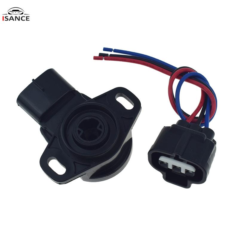 New Throttle Position Sensor TPS  /Plug Connector For Chevrolet Suzuki Grand Vitara Tracker XL-7 555721,91175256,1342065D00