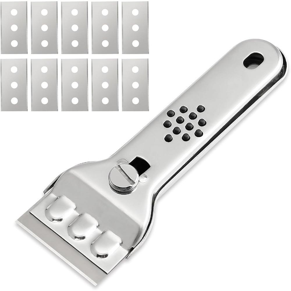 Scraper Tool, Multi-surface Cleaning Tool, Suitable for Stove Tops, Window Glass, Tile, and Metal, Used To Remove Paint and Adhesive Residue