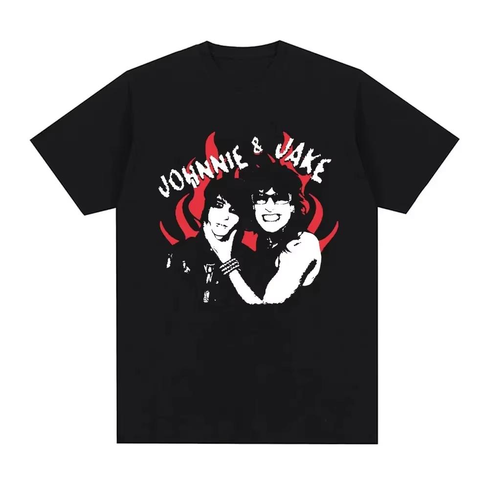 

Jake Webber Johnnie Guilbert T Shirts Unisex Women Clothing Fashion Vintage Tshirt Short Sleeve 2026 New Cotton Tshirts S
