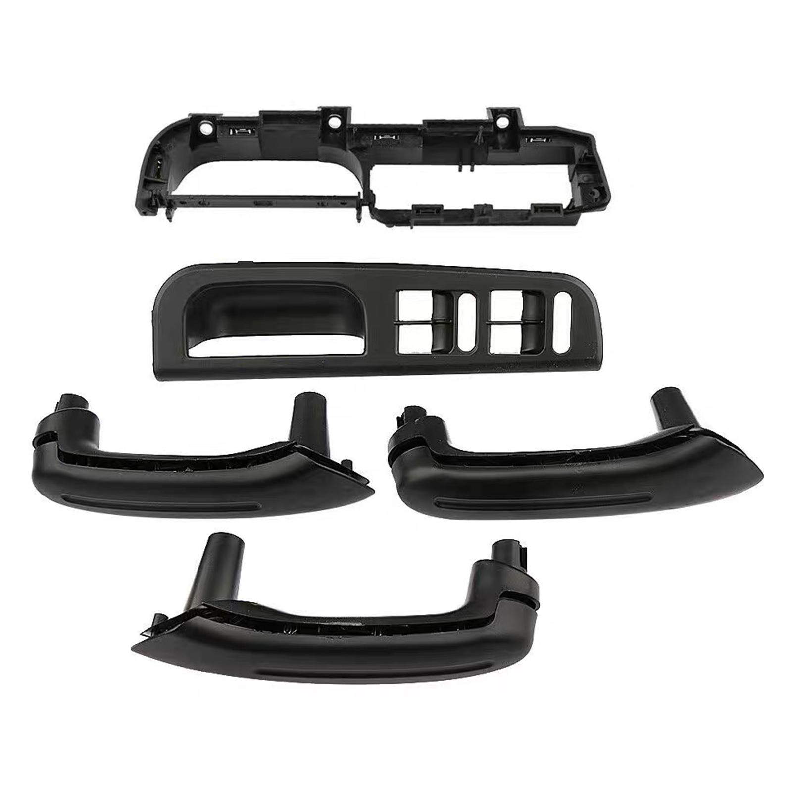 

1J0867171A 1J1867179A 1J4867180A Передняя задняя левая правая дверь черная ручка для VW Bora Golf 4 MK4 для Jetta чёрный