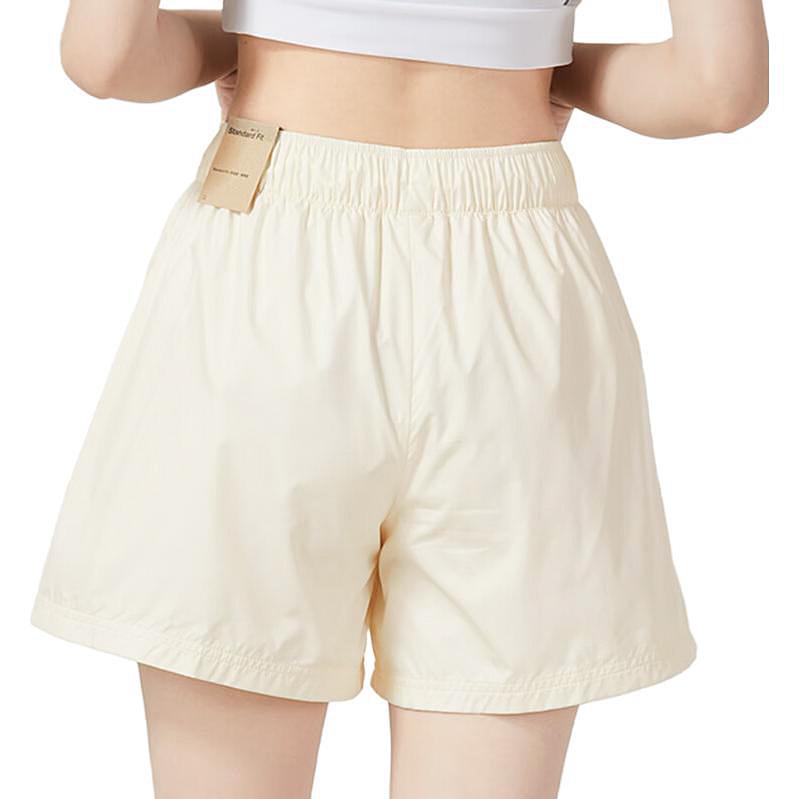 New Nike Women's Repel Mid-Rise Shorts White DM6761-113