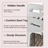 Lightweight Folding Camping Chair Portable Beach Chairs Stylish Outdoor Leisure Stool  Bathroom