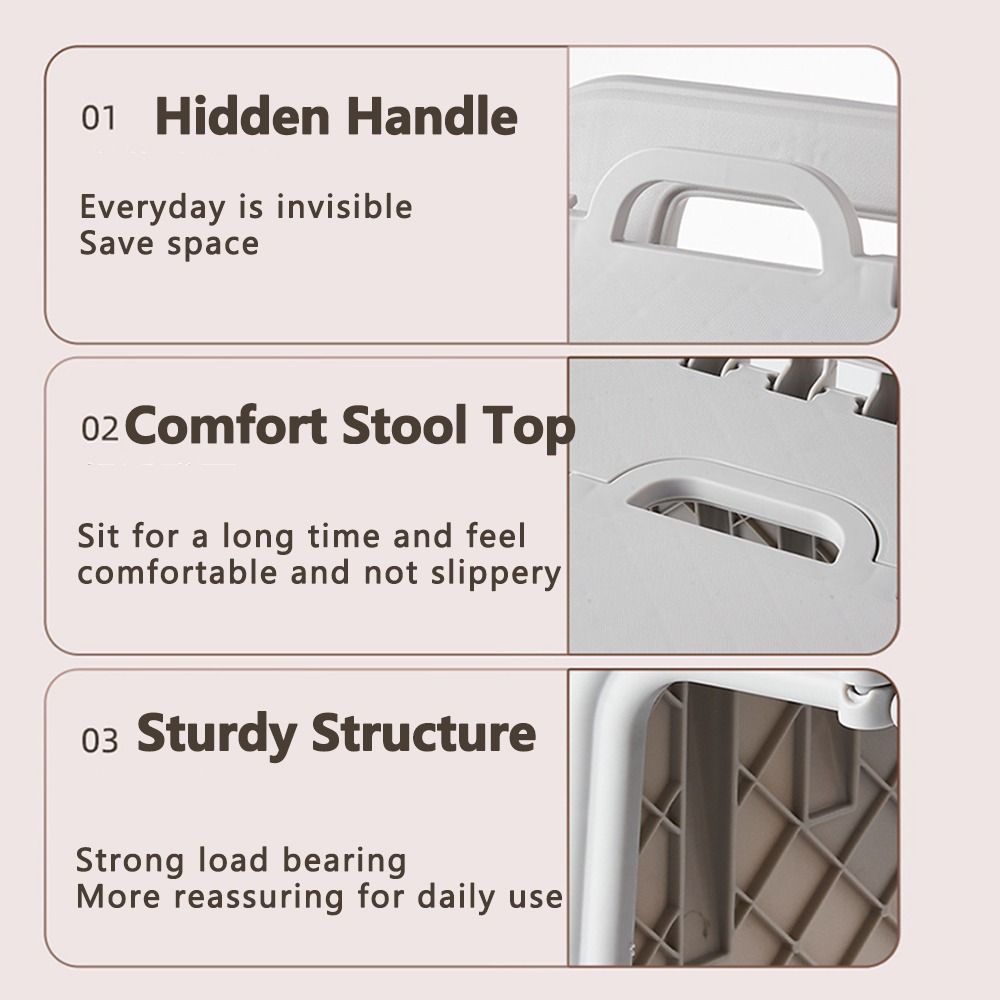 Lightweight Folding Camping Chair Portable Beach Chairs Stylish Outdoor Leisure Stool Bathroom