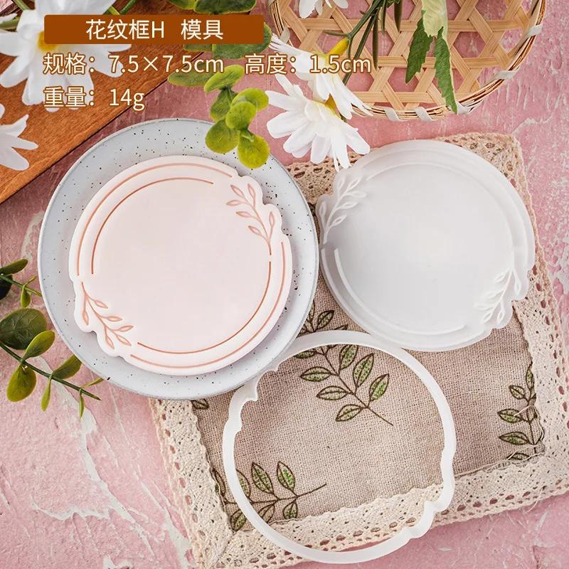 Christmas Fondant Biscuit Mould Xmas English Letter Embossing Stamp Dessert Cake Decoration Acrylic Pastry Cookie Cutter Tools