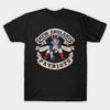 Men Black Print T-shirt Patriots Football Vintage No-Cut Transfer Paper Print Cotton Tshirt