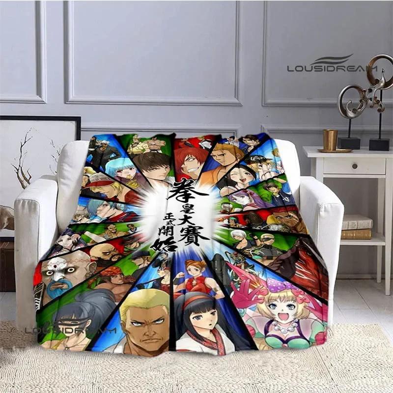 3D KOF game Cartoon blanket Warm Flannel blankets Soft and comfortable blanket Home Travel Blankets bed linings Birthday Gift