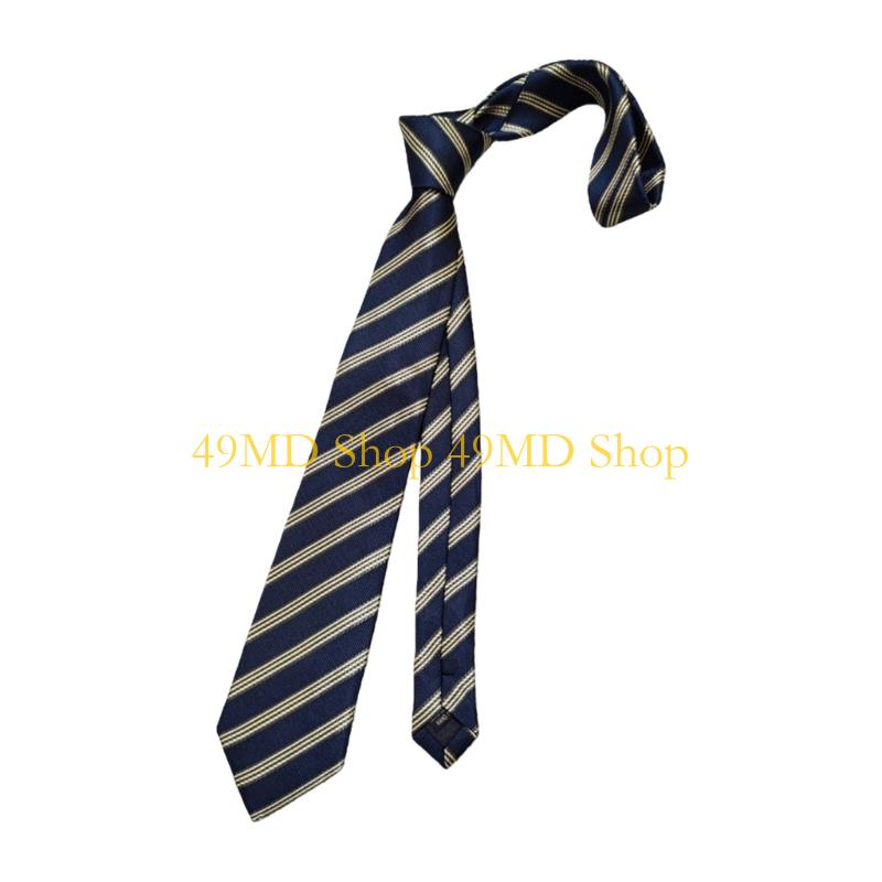 49MD Unisex Neck Tie JK Stripes Tie Neckwear For Professional Suit Outfit Enhancement