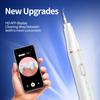 Teeth Cleaning Kit Ultrasonic Tooth Cleaner Dental Tools, Cleaning Rechargeable Plaque Blaster with LED, Tartar Remover, 2 Heads