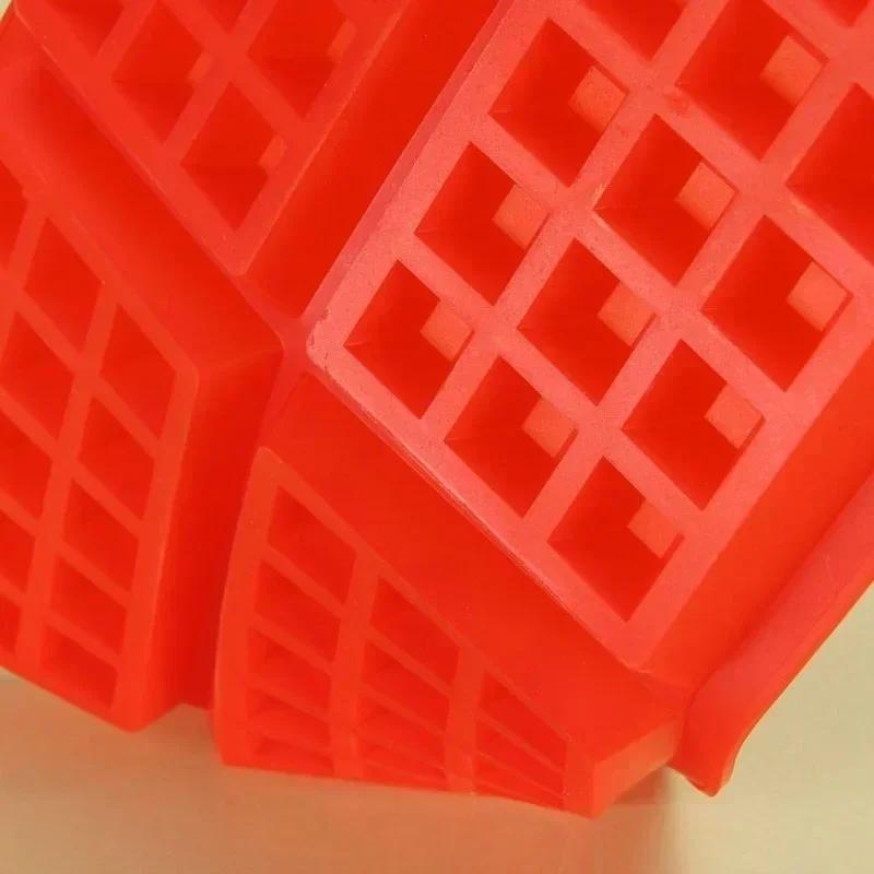 New Household Kitchen Baking Tools Waffle Mold Silicone Cake Mould Chocolate Bread Mold Non-stick Muffin Mould Cookie Accessory