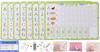 Hiragana Tracing Board - Practice Hiragana Repeatedly - ToyEducational Toy - Includes 8 Practice Sheets with Stroke Order (Small Pouch)