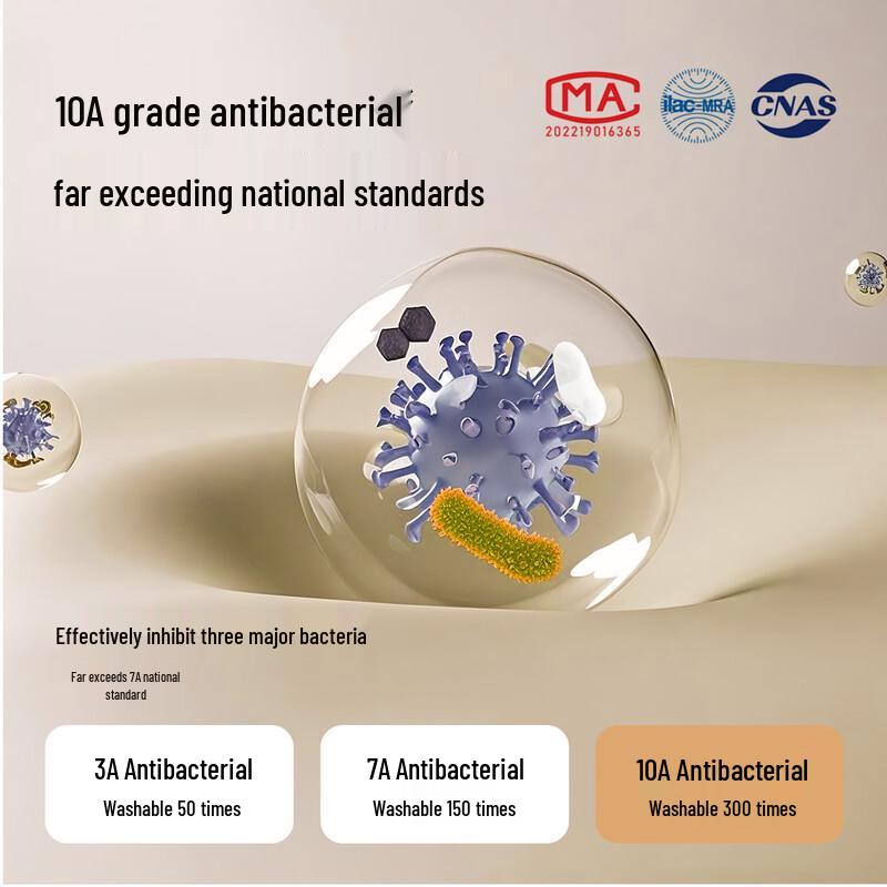 Miiow Women's 10A Antibacterial 100% Cotton High-Cut Briefs