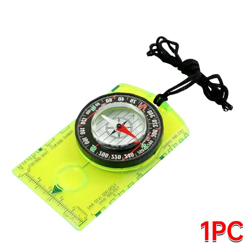 Hiking Backpack Compass Kids Compass Camping and Navigation Compass Backboard Compass for Map Reading