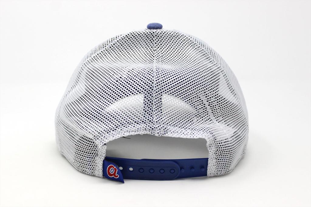 Boné Trucker Mesh Atlanta Braves MLB New Era, 9FORTY, Cooperstown,