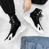 Men's High-Top Waterproof Leather Boots - Autumn Trendy, Long Tube, Plus Velvet Motorcycle Workwear Shoes
