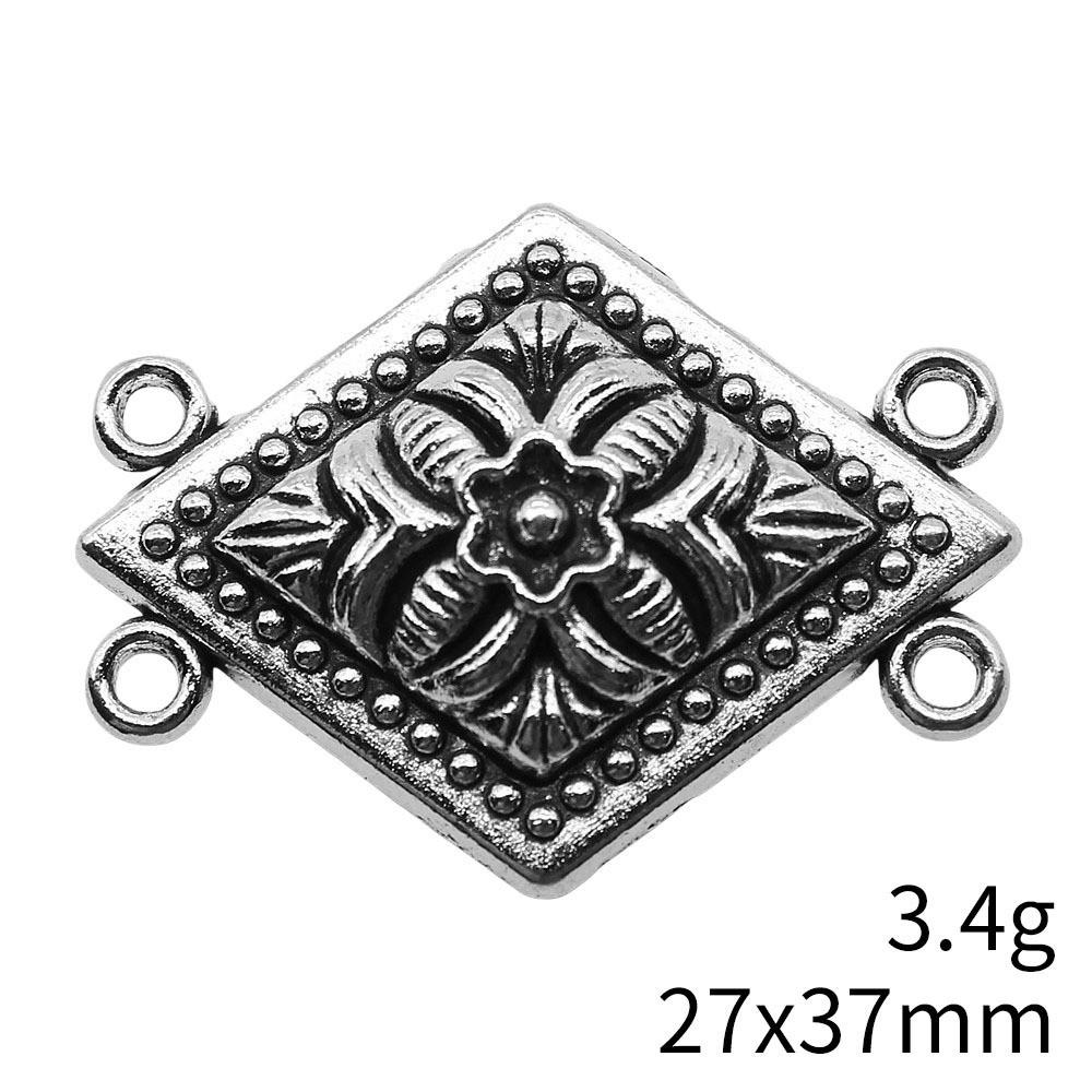 Thanksgiving Day Jewelry Findings And Components Four-Hole Necklace Connector Accessories Parts Cheap Cute Stuff Decorations And Accessories