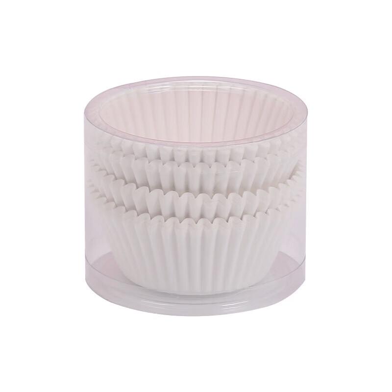 Round White Paper Baking Cups