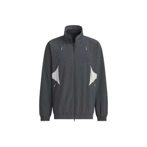 

adidas Men s Sports Casual Loose Fit Hooded Jacket Carbon Black/Clay Brown XL коричневый/чёрный