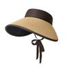 Foldable Beach Hats Detachable Neck Protective UV Sun Hat New Sun Cap