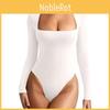 Milk Silk Long Sleeve Jumpsuit For Women With Stretch Slim Fit For Fall Season