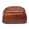 Herren Echte Leder Business Outdoor Reise Rucksack Rindsleder Große Kapazität Multifunktionale Mode Trend Computer Tasche