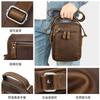 New Crazy Horse Leather Retro Premium Crossbody Bag Men's Head Layer Simple Casual Shoulder Small