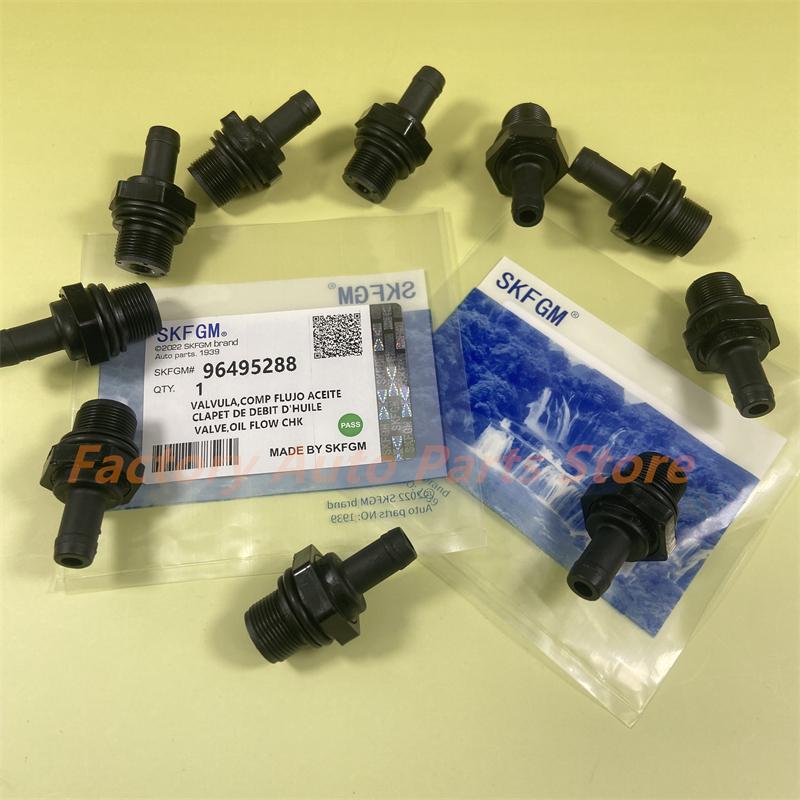 10PCS  PCV Valve For Chevrolet 2004-2011 Aveo 1.6L-L4 For Buick Excelle 1.6L DAEWOO Nubira LACETTI OPEL OEM# 96495288