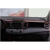 Central Console Air Outlet Vent Trim Fit For Toyota RAV4 2013-2018 Wood Grain