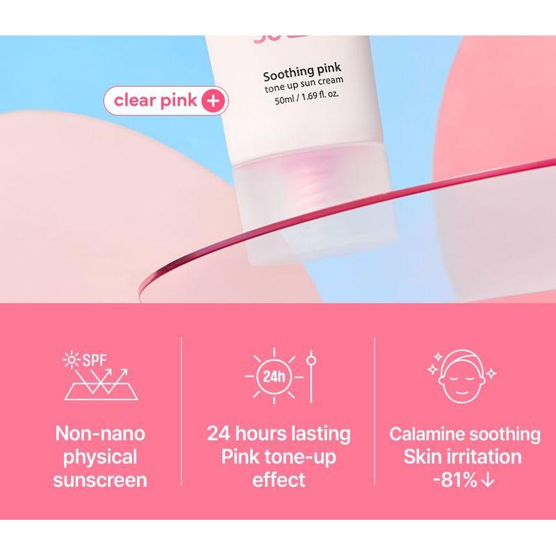 Make P:rem - Soothing Pink Tone Up Sun Cream