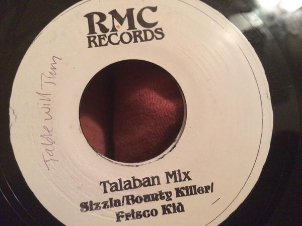 

7inch Record SIZZLA BOUNTY KILLER FRISCO KID Talaban Mix NONE RMC Records Jamaica Reggae Ska Dub Used