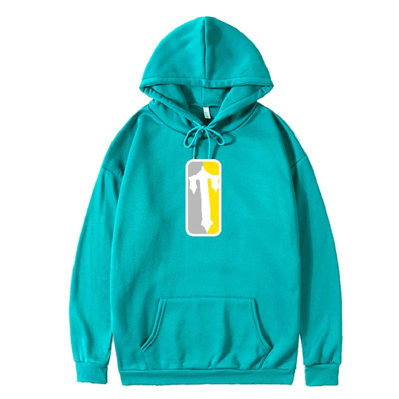European and American Printed Hoodie Autumn and Winter Sweater Top