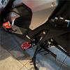 Brake Pedals X-ADV750 X-ADV 750 XADV750 2023 2024 2025 Motorcycle Accessories Rear Foot Peg Footrest Passenger Pedal (Black)