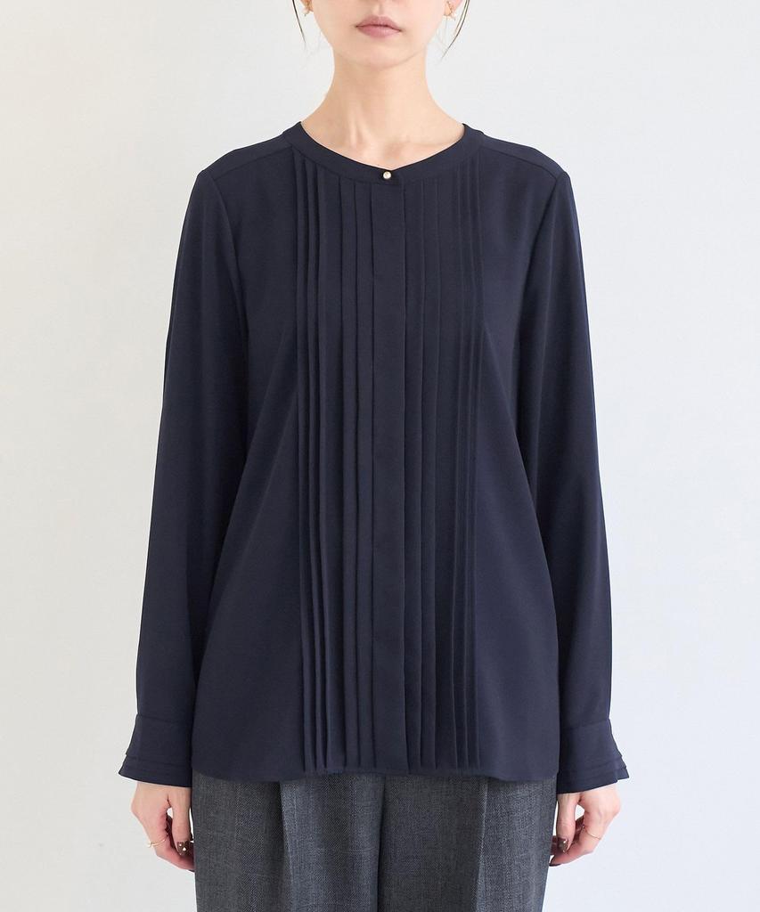 ROPE PICNIC Bluse mit Biesen vorne Beige L (Web-Exklusive Farbe) / Pendlerfreundlich, (27)