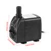 1000l H 15W Ultra Quiet Submersible Water Pump for Aquarium Pond Fish Tank Fountain