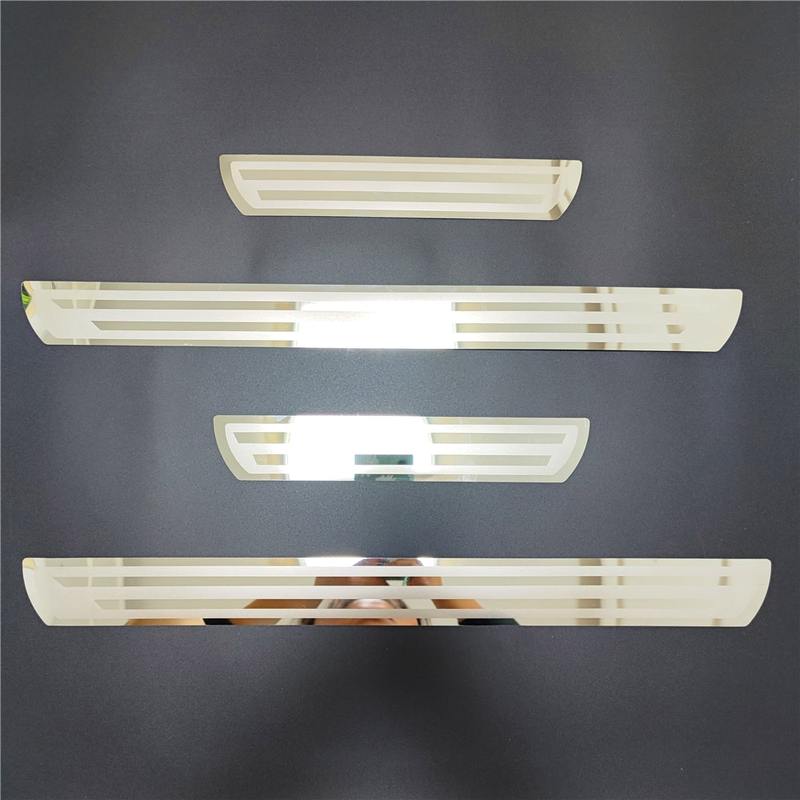 

Car Door Sill Scuff Plate Guards Exterior Welcome Pedal Trim Protector For Honda Pilot 2014- 2024 Accessories