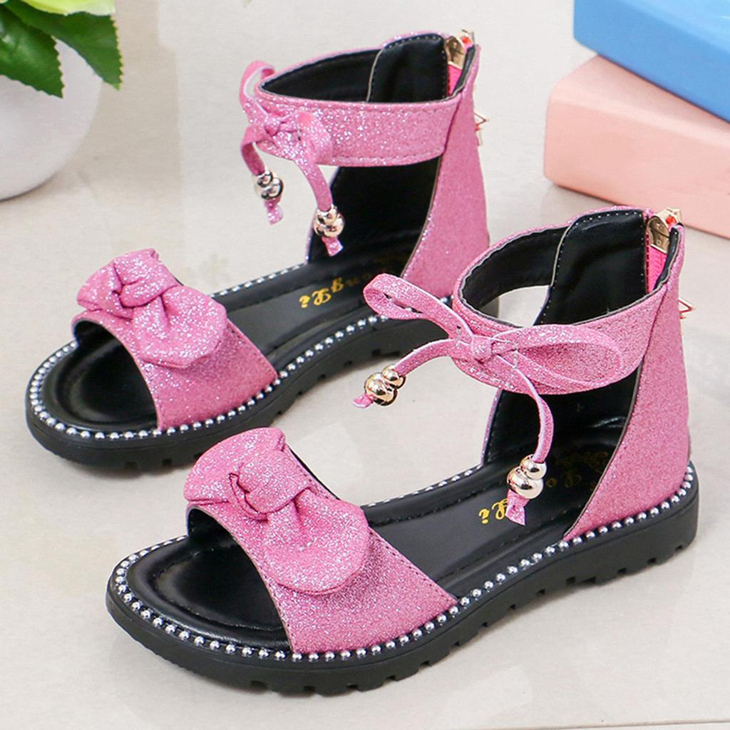 Batole Kojenec Děti Holčičky Letní Ležérní Měkká podešev Obuv Sandály