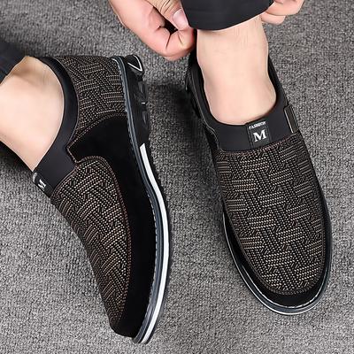 Casual Men's Leather Shoes Slip-On Loafers for Men Business Moccasins Office Men Work Flats Trend Driving Shoes Big Size 2024