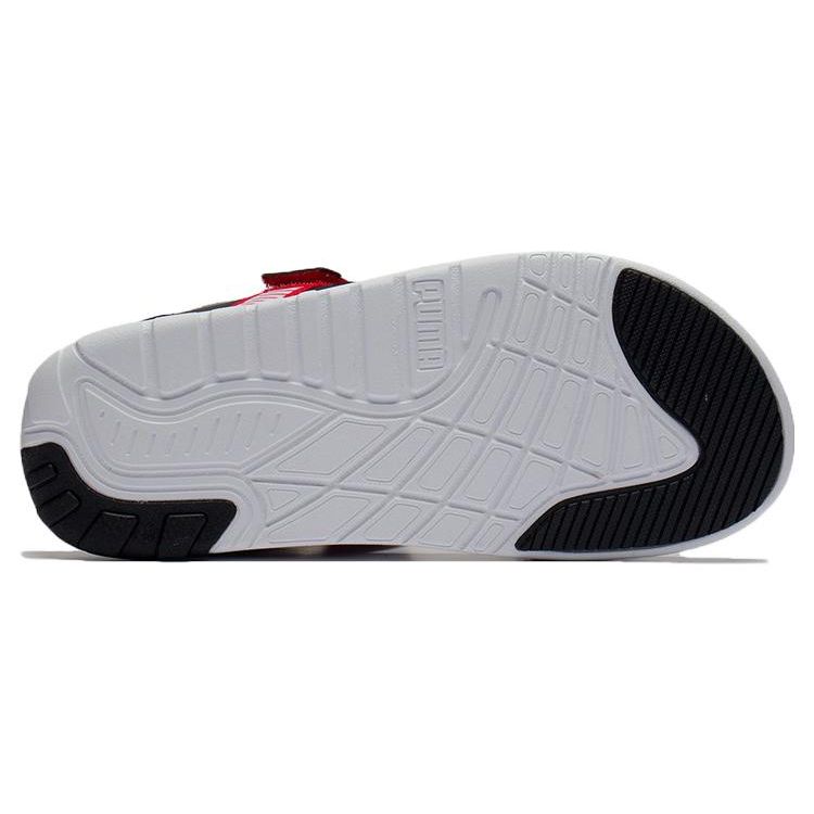 Puma Signature Softride Comfortable Versatile Beach Sandals Women Sandals Black Red Blue 384128-03